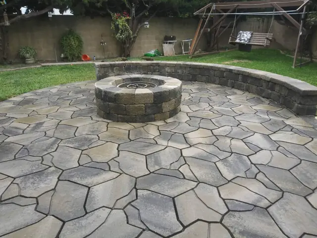 Fire pit built by 360 Remodeling & Building