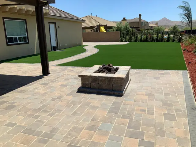 Fire pit built by 360 Remodeling & Building