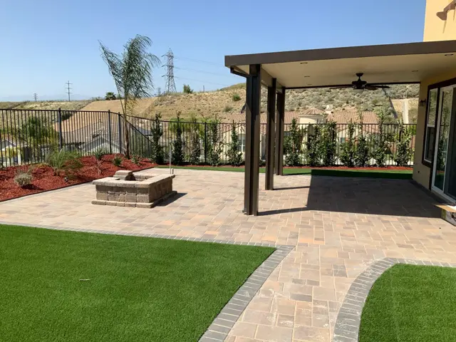 Fire pit built by 360 Remodeling & Building