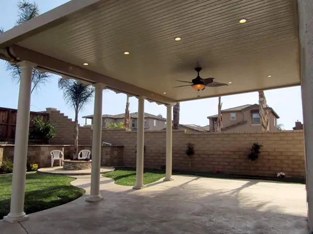 Patio cover built by 360 Remodeling & Building