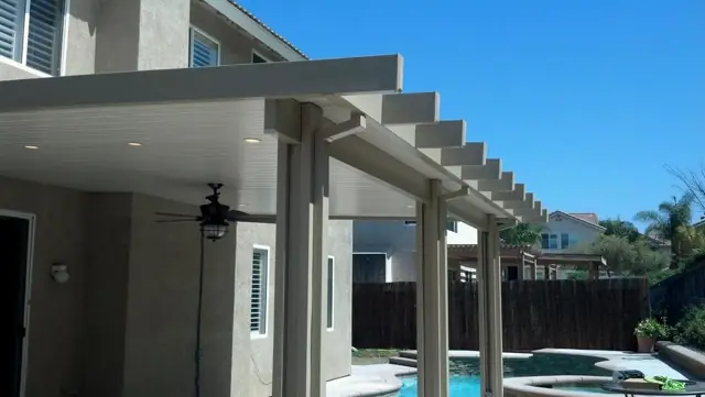 Patio cover built by 360 Remodeling & Building