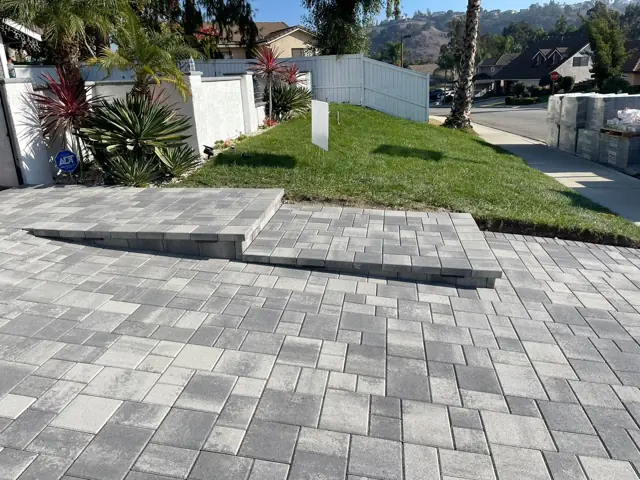 Paver patio, walkway or driveway installed by 360 Remodeling & Building
