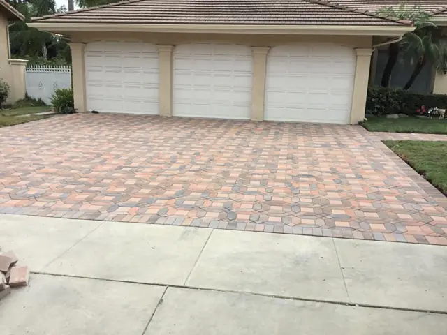 Paver patio, walkway or driveway installed by 360 Remodeling & Building