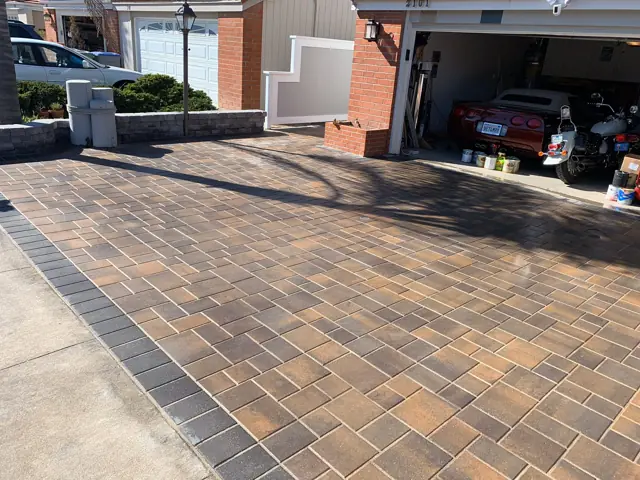 Paver patio, walkway or driveway installed by 360 Remodeling & Building