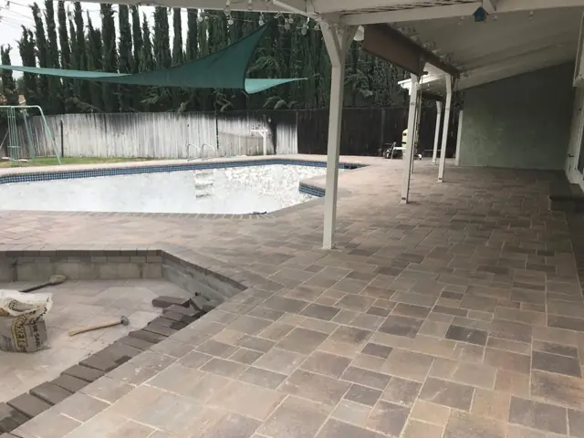 Paver patio, walkway or driveway installed by 360 Remodeling & Building