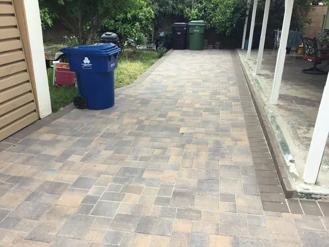 Paver patio, walkway or driveway installed by 360 Remodeling & Building