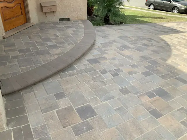 Paver patio, walkway or driveway installed by 360 Remodeling & Building