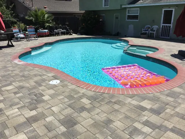 Pool and deck built by 360 Remodeling & Building