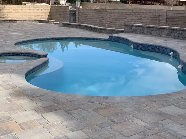 Pool and deck built by 360 Remodeling & Building